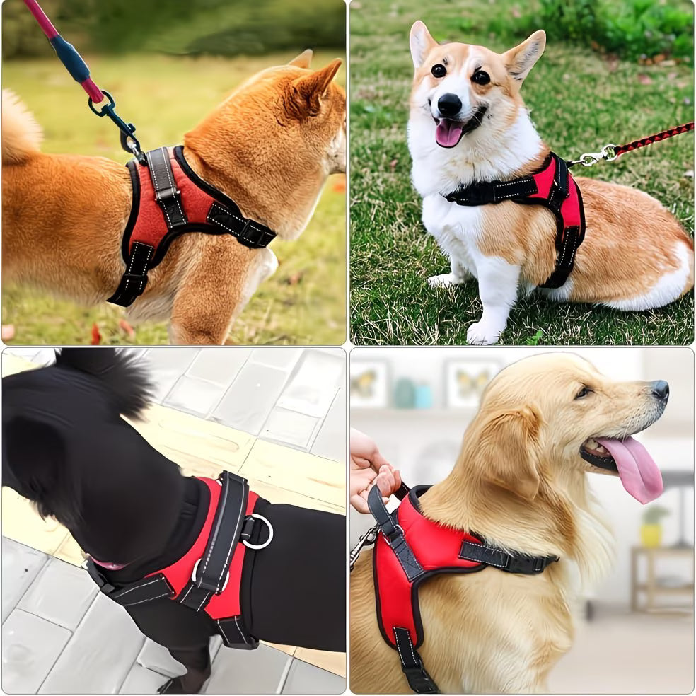 Dog Safety Harness (Car Seatbelt Compatible)