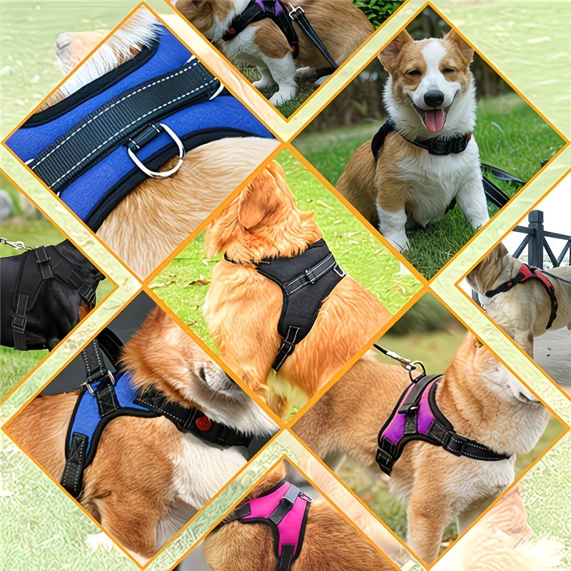 Dog Safety Harness (Car Seatbelt Compatible)