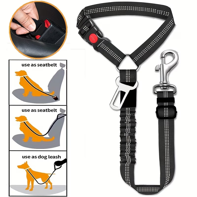 Adjustable Car Seatbelt for Pets